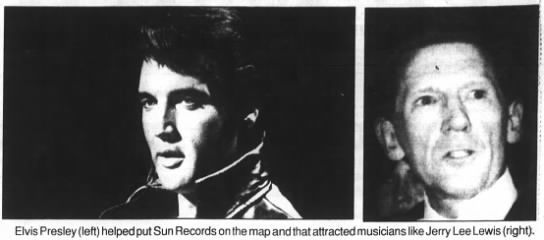 Elvis helped put Sun Records on the map